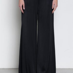 Pantalone a palazzo in raso Kaos