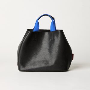 Borsa shopping con doppi manici nero Alessia Santi