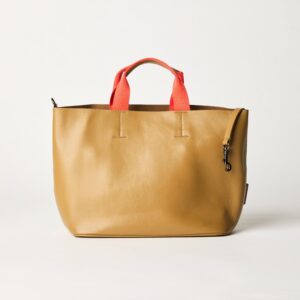 Borsa shopping con doppi manici gold Alessia Santi