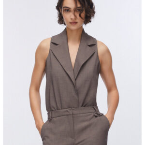 Gilet body in tessuto mélange Liu Jo